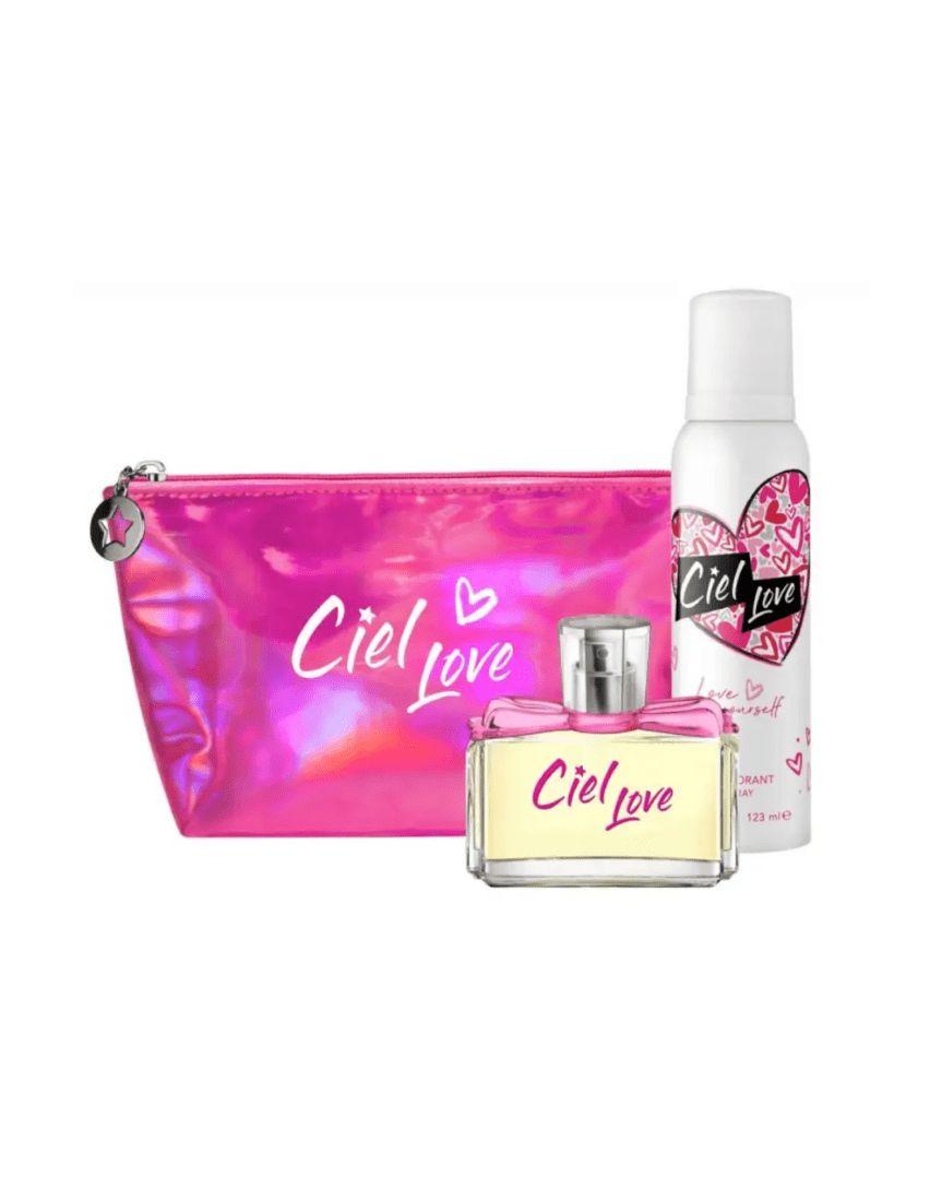 Ciel love edt 60ml + desodorante necessaire