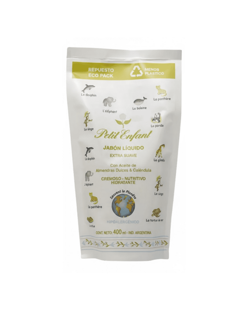 Petit Enfant jabón liquido 400ml Eco pack