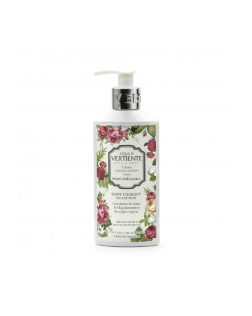 Vertiente body therapy 190gr rosa de Bulgaria