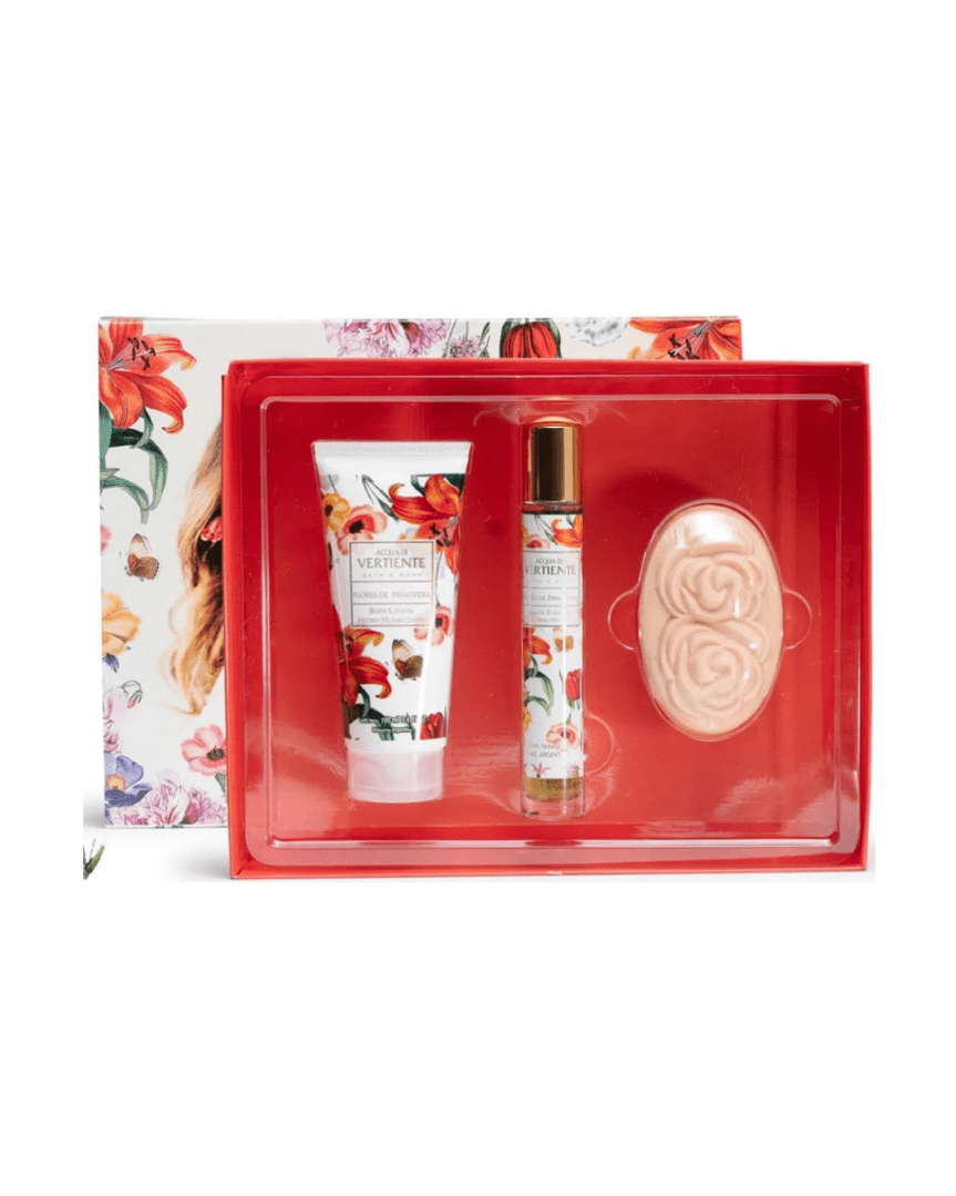 Vertiente estuche flores de primavera