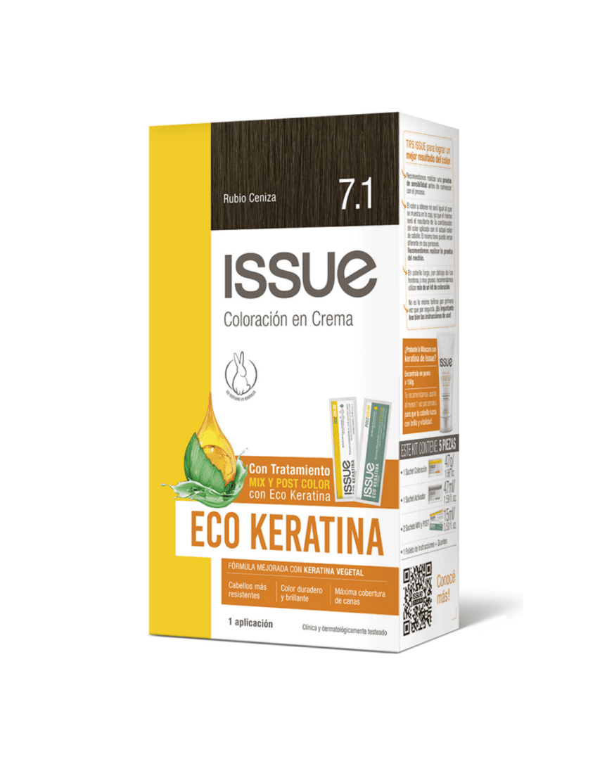 Issue kit coloración creme 7.1