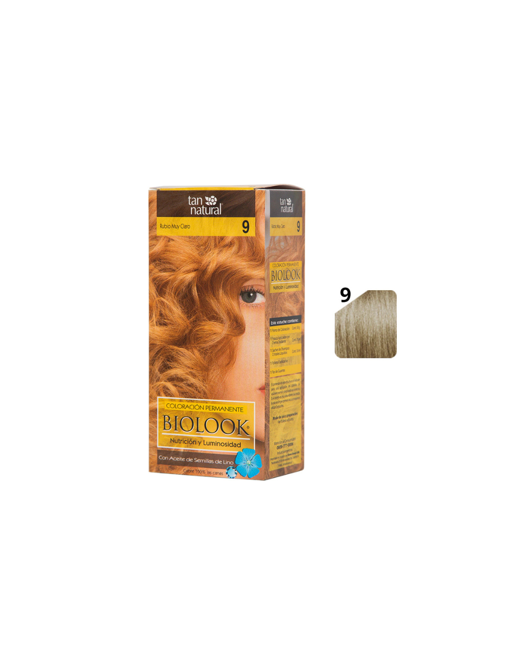 Tan natural biolook 9