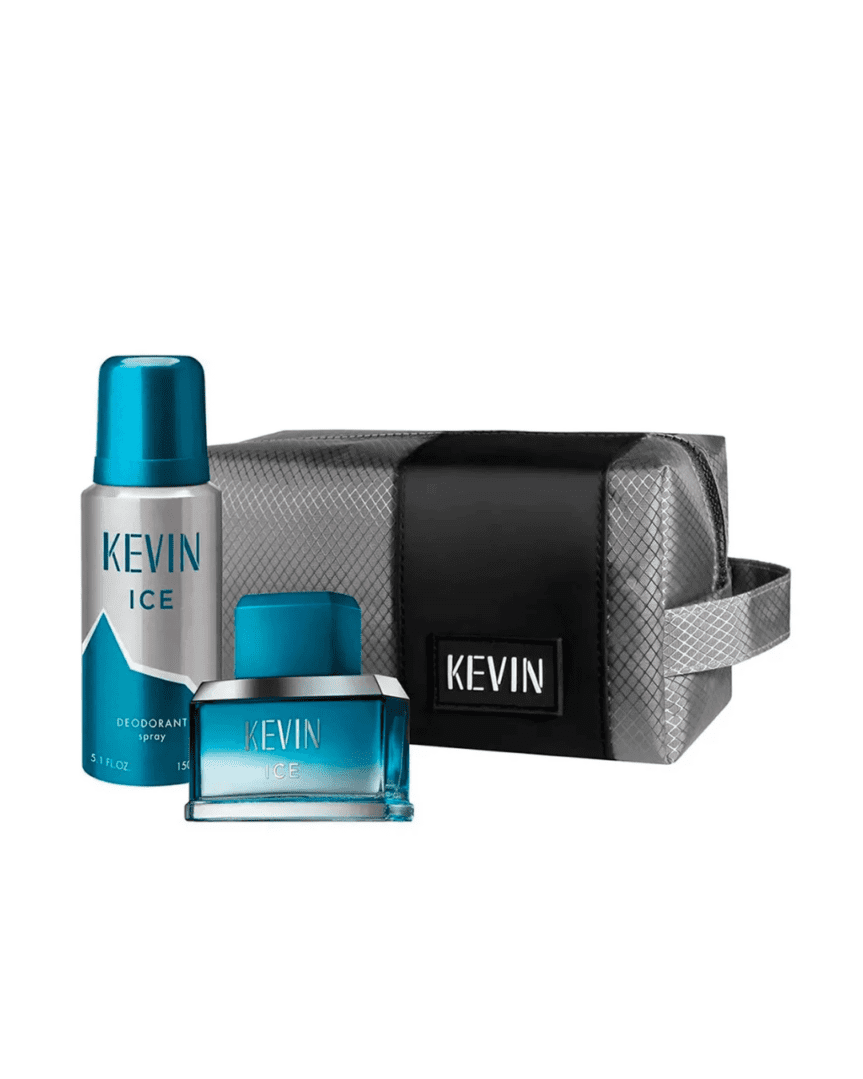 Kevin ice edt 60ml + aerosol 150ml neceser