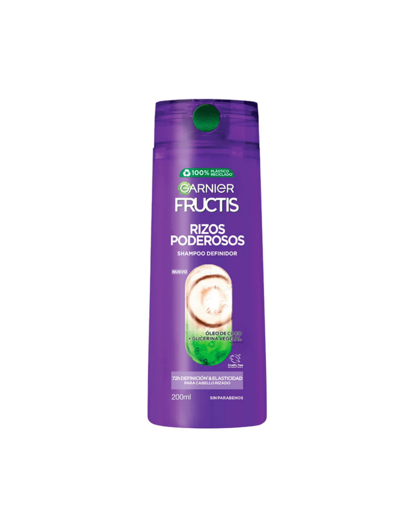Fructis shampoo rizo poderoso 200ml