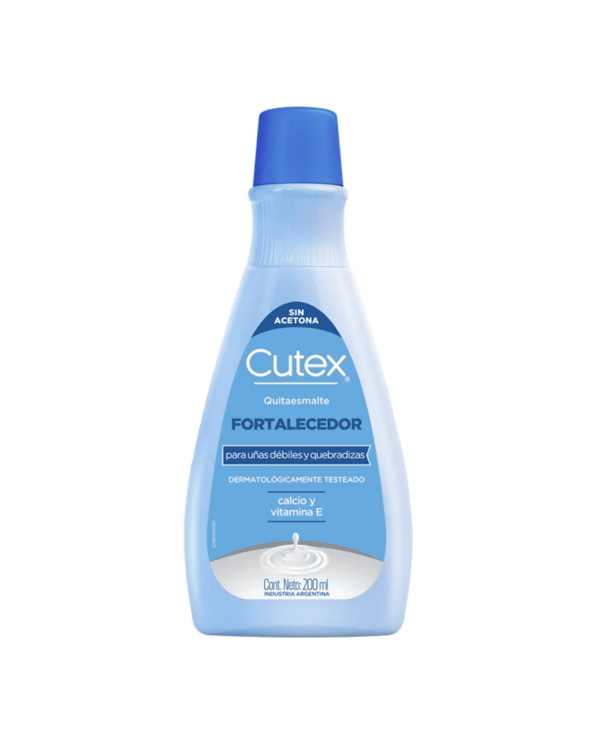 Cutex quitaesmaltes fortalecedor vitamina E 200ml