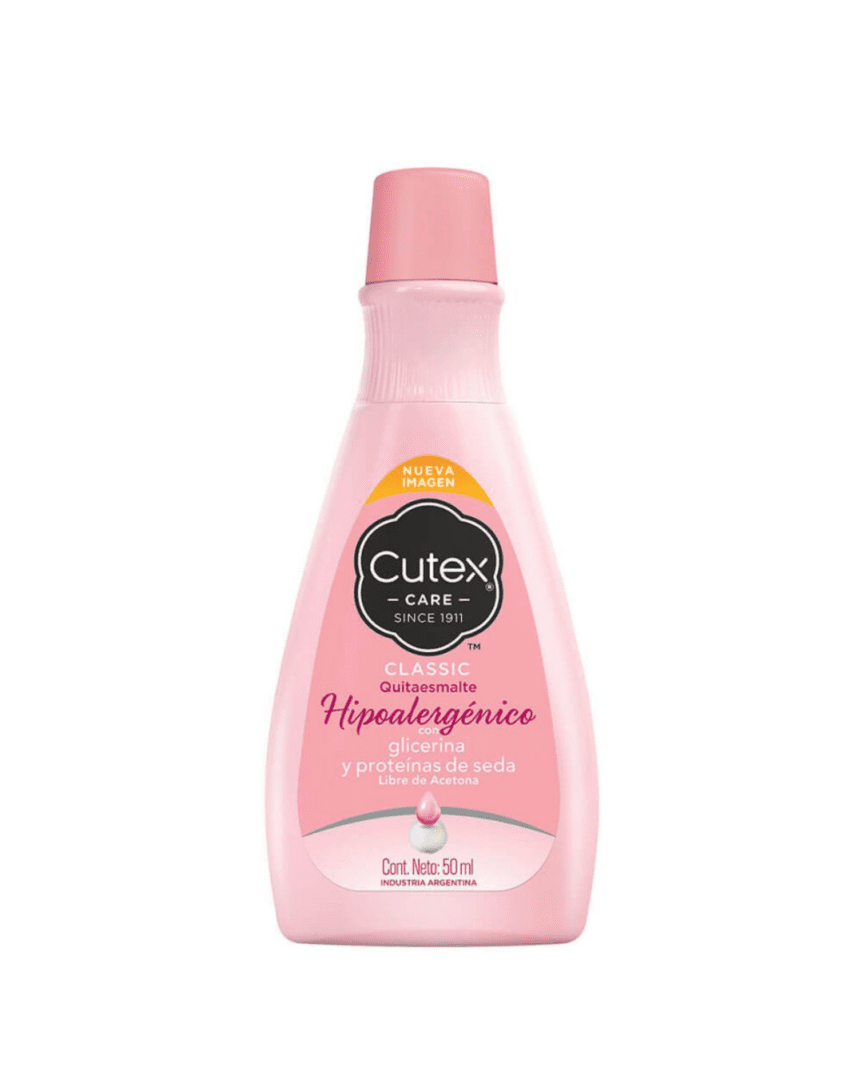 Cutex quitaesmalte hipoalergénico 50ml
