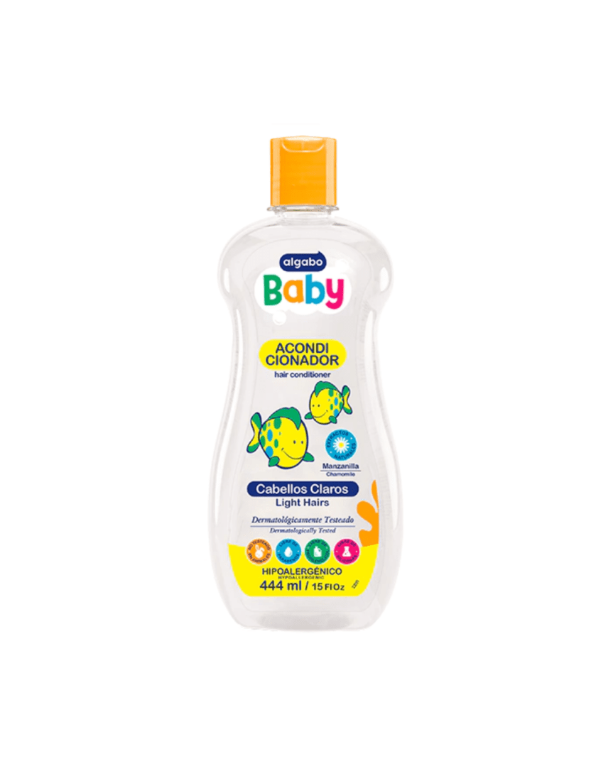 Algabo baby acondicionador camomila y manzanilla 444ml