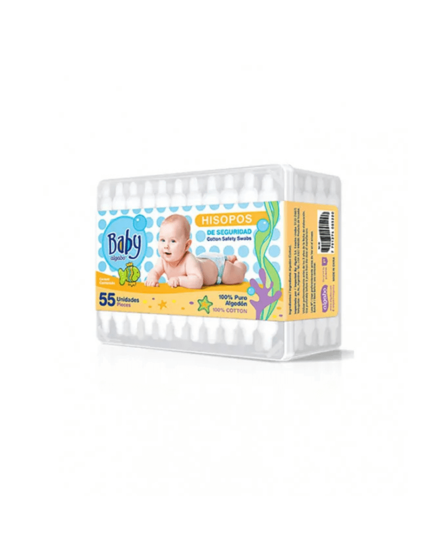 Algabo baby hisopos caja x55