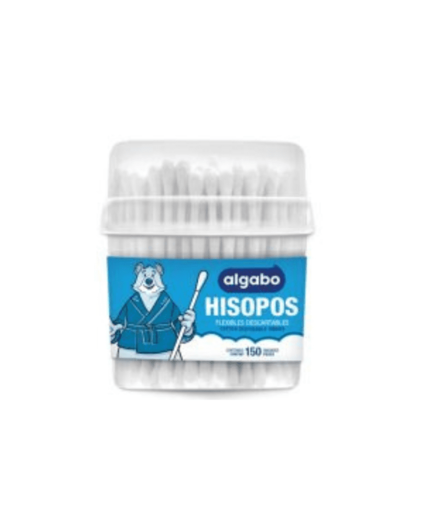 Algabo hisopos tubo x150