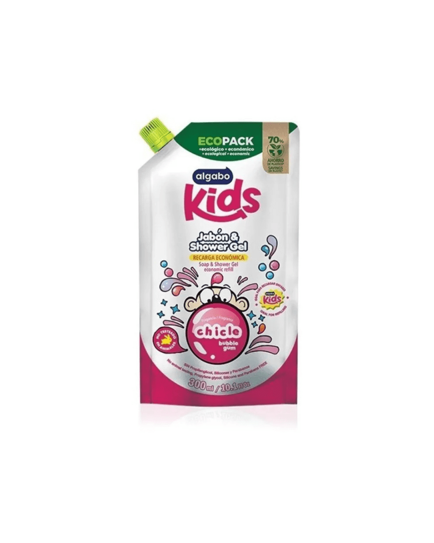 Algabo jabon liquido kids doypack con tapa 300ml