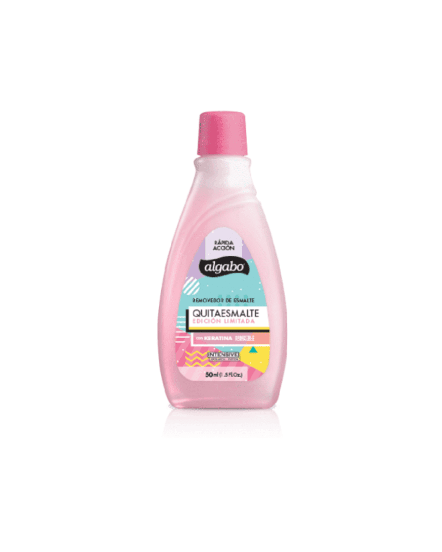 Algabo quitaesmaltes rápida acción con queratina 50ml