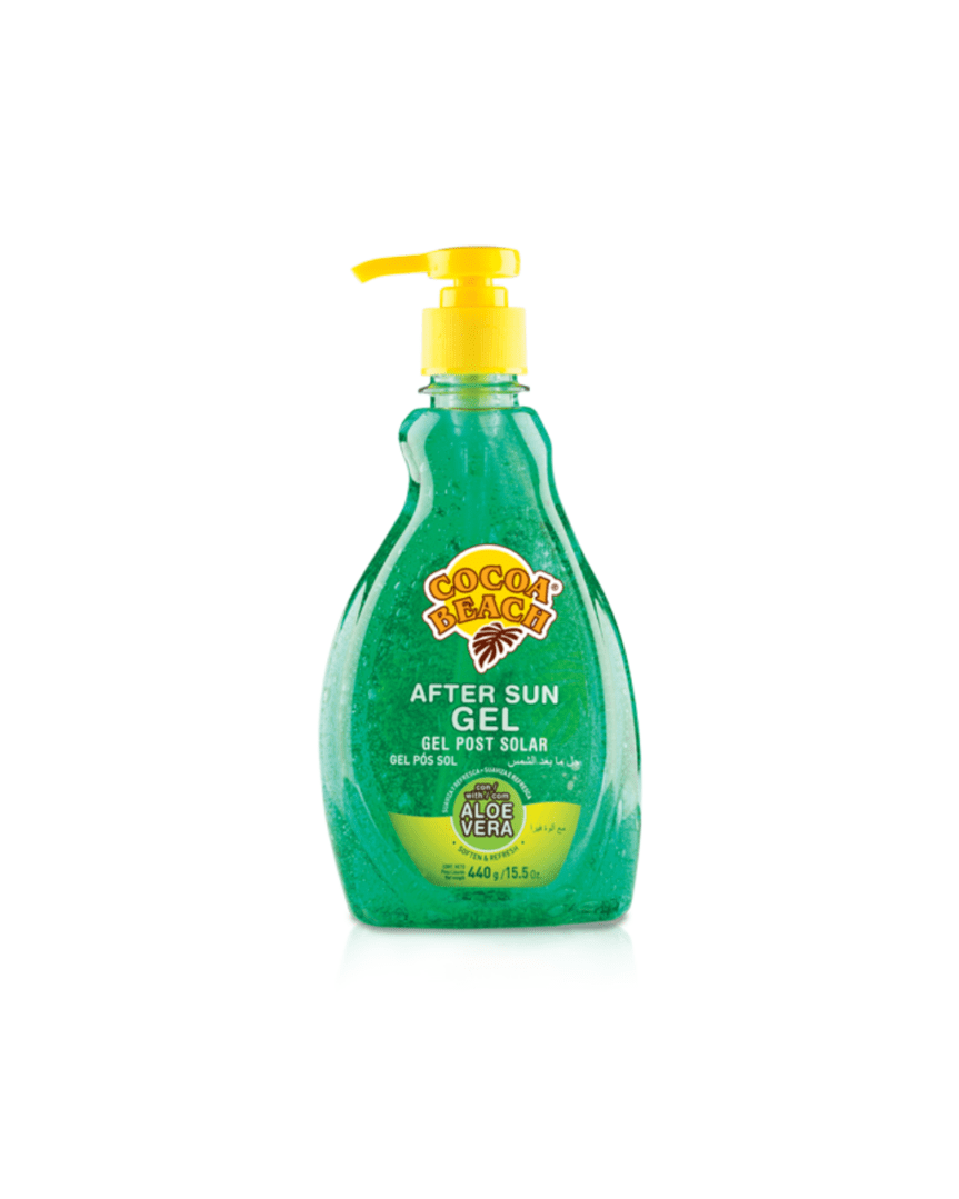 Cocoa beach gel post solar con aloe vera gatillo 440gr
