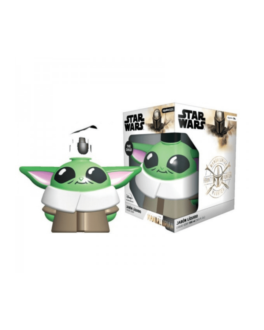 Starwars jabón liquido 3D baby yoda 500ml