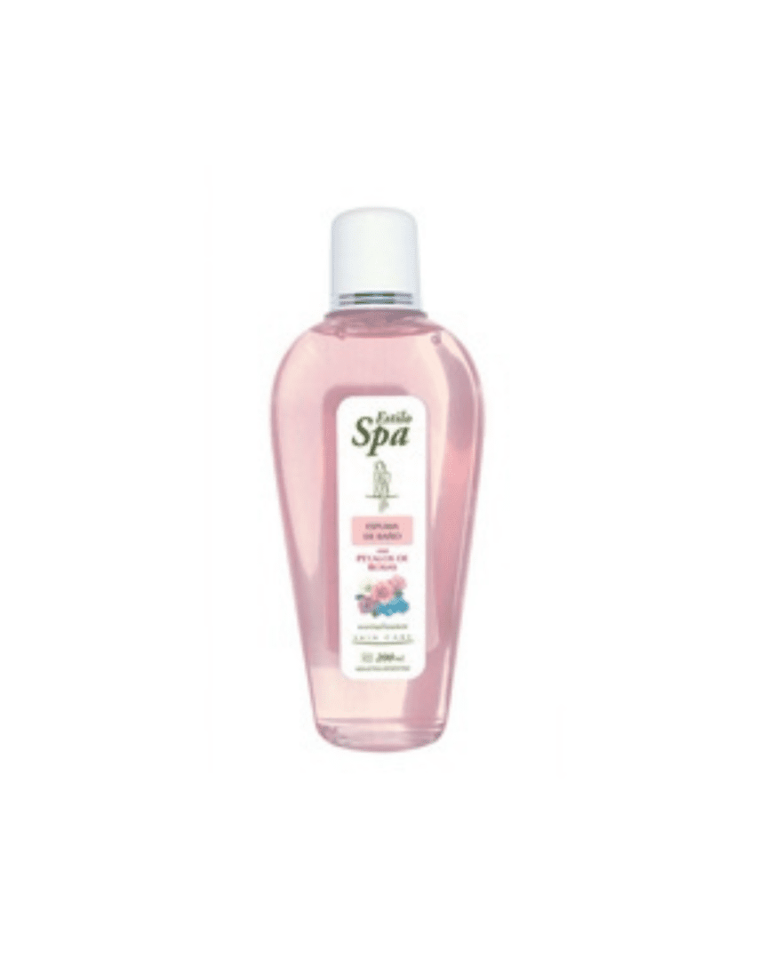 Spa espuma de baño pétalos de rosas 200ml