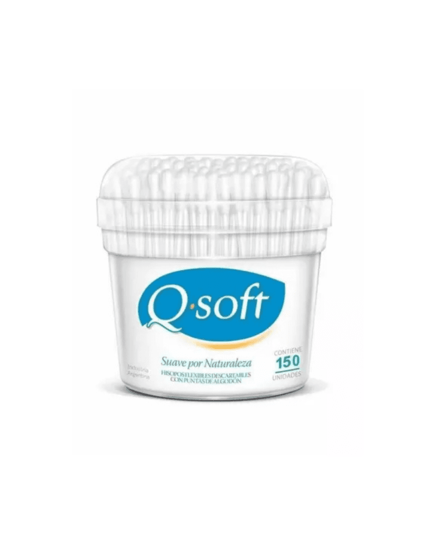 Q-soft hisopos x150