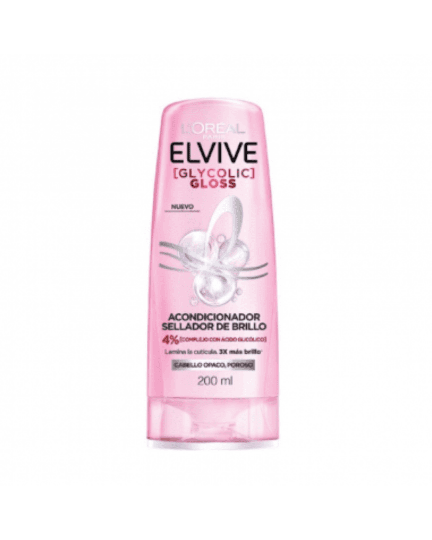 Elvive acondicionador glycolic cristal 200ml