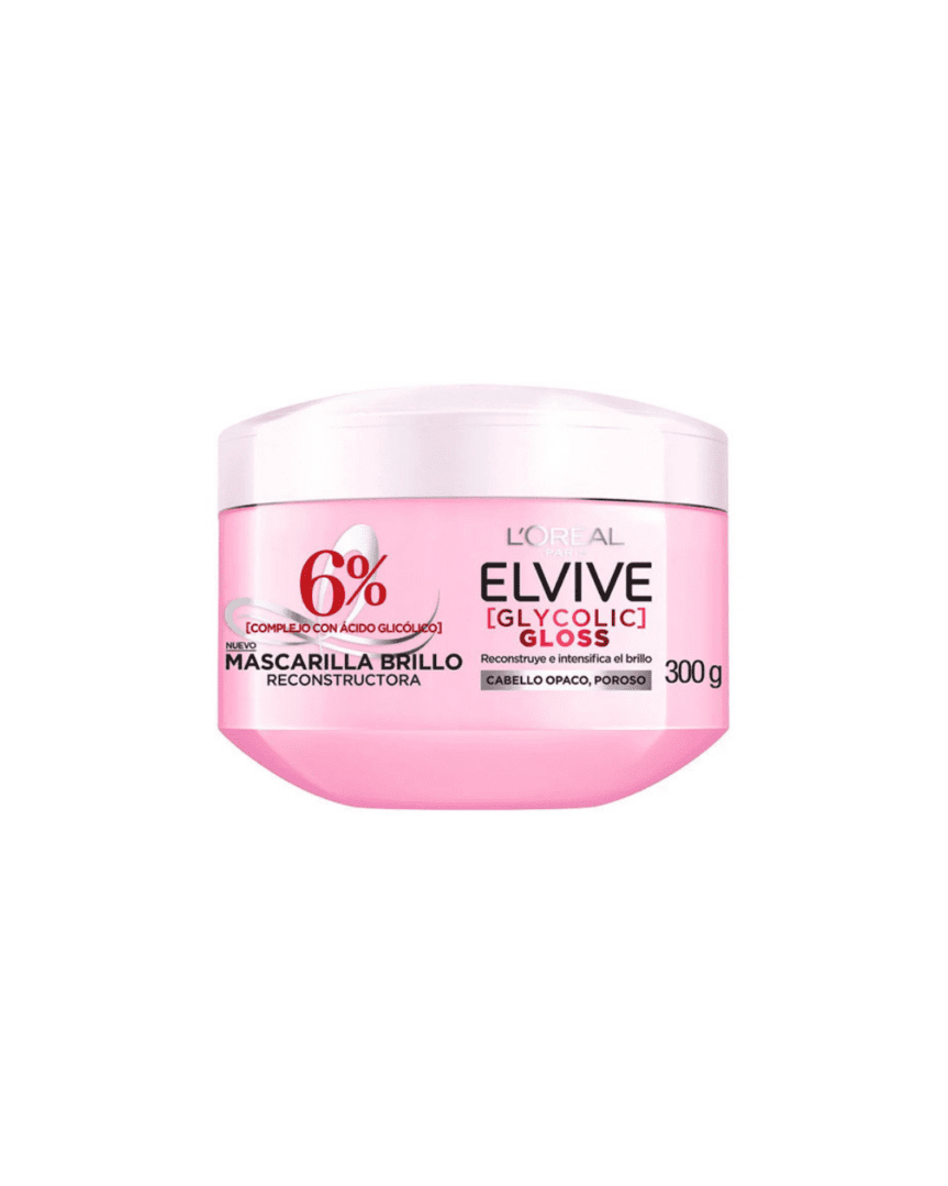 Elvive tratamiento capilar glycolic cristal 300gr