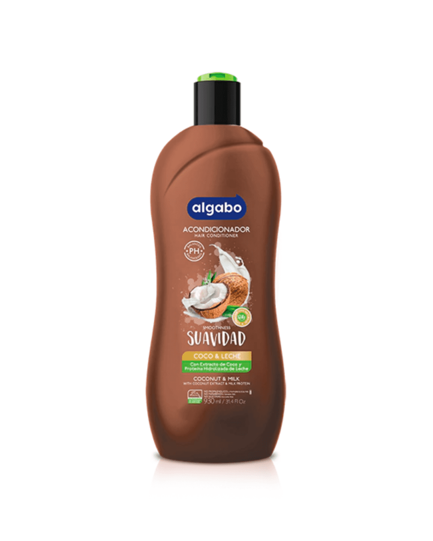 Algabo acondicionador coco y leche 930ml