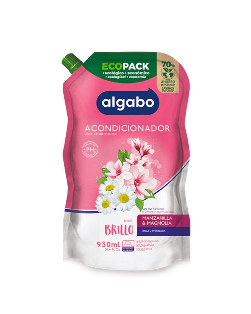 Algabo acondicionador manzanilla y magnolia doypack 930ml