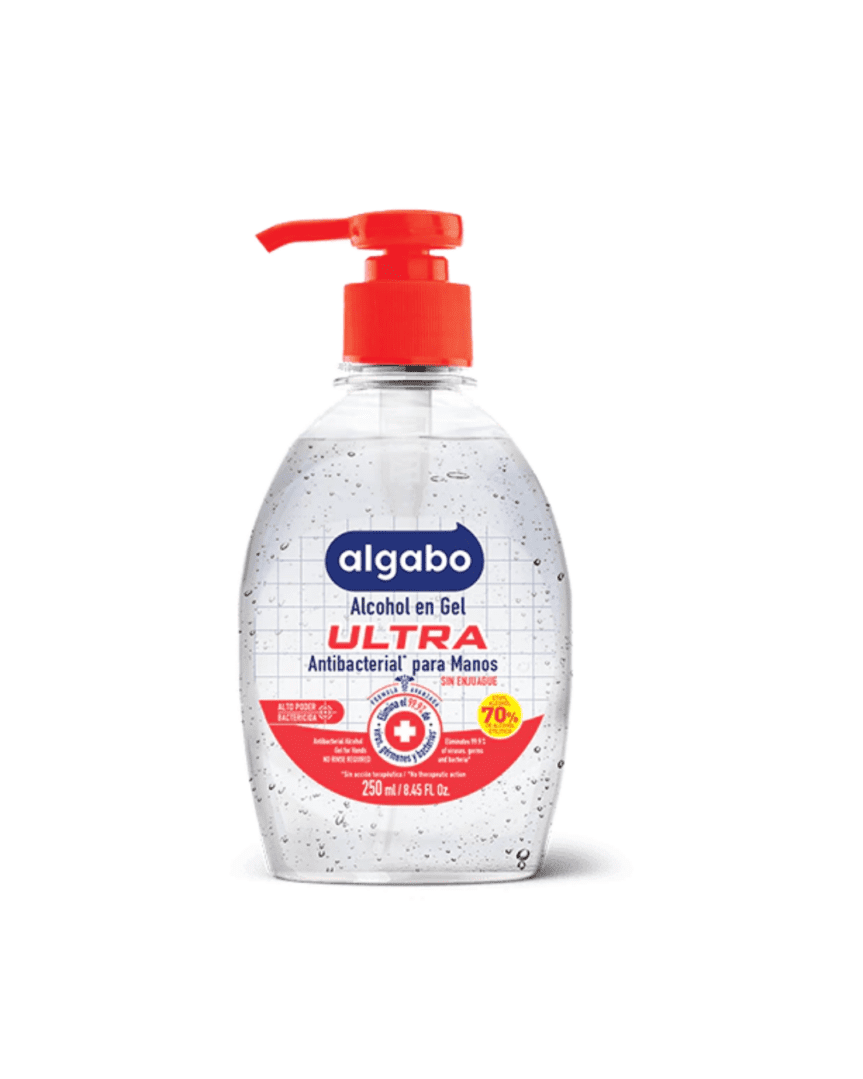 Algabo alcohol en gel ultra 250ml