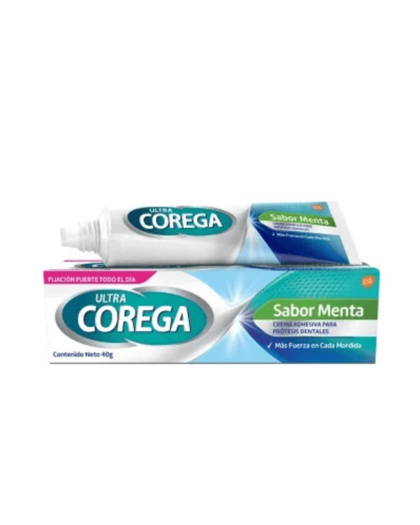 Corega ultra crema adhesiva con sabor 40gr