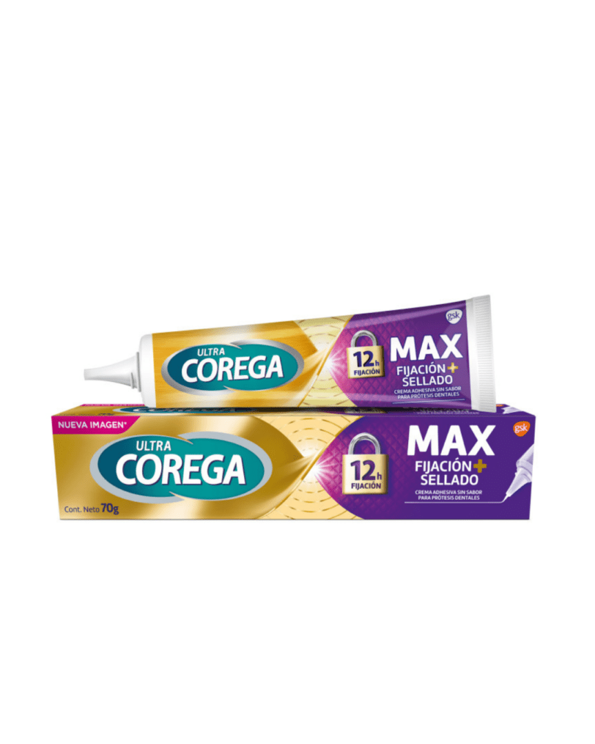 Corega ultra máximo sellado sin sabor 70gr