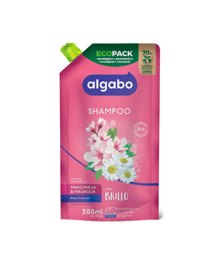 Alabo shampoo manzanilla y magnolia doypack 300ml