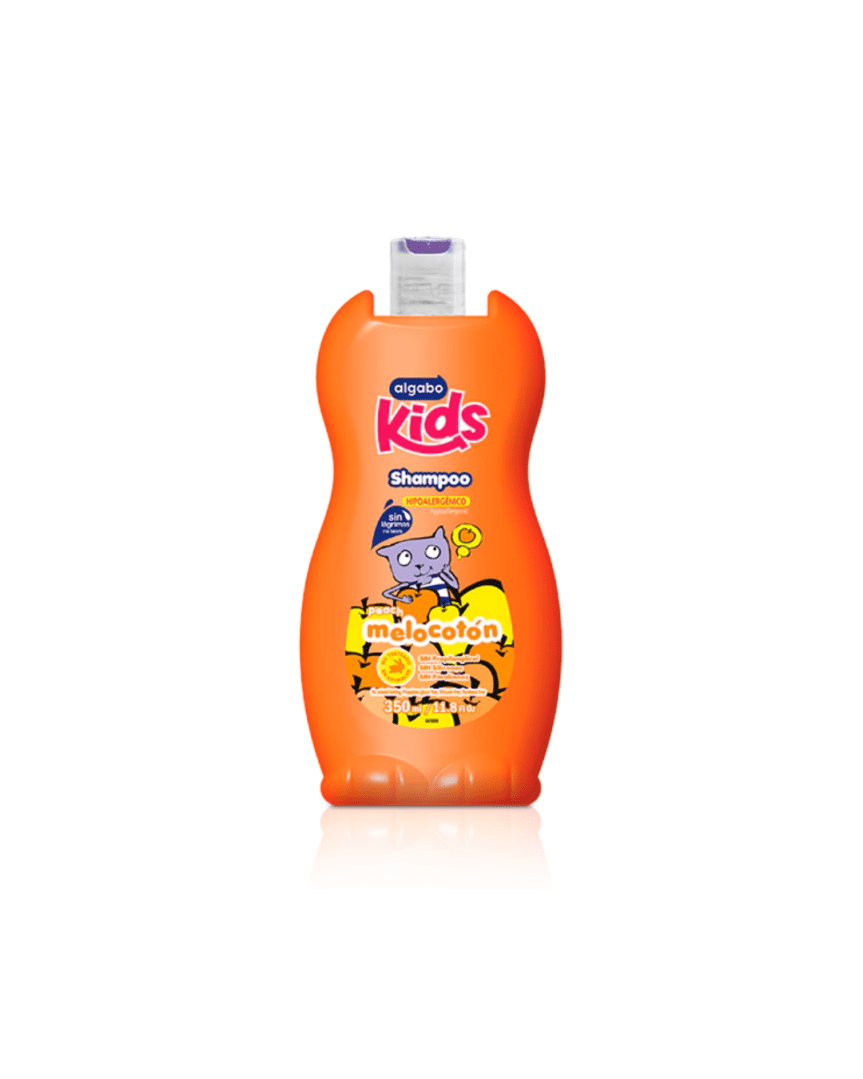 Algabo kids shampoo melocotón 350ml
