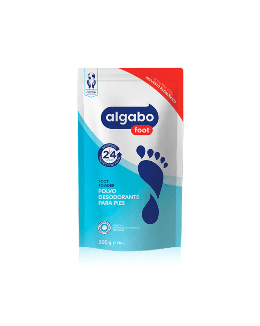 Algabo polvo desodorante para pies doypack 200gr