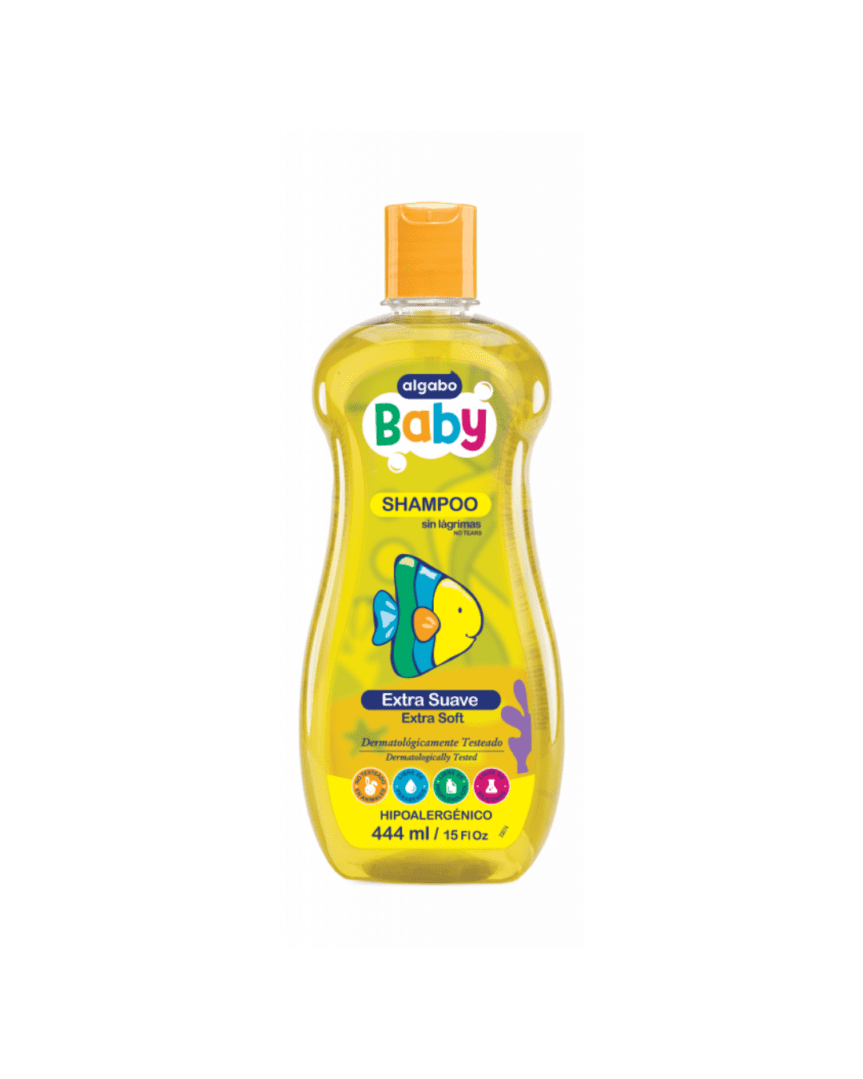 Algabo baby shampoo camomila y manzanilla 444ml