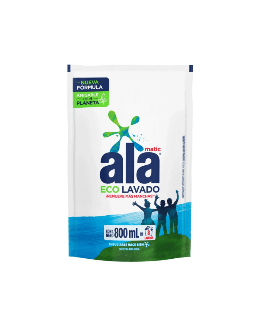 Ala jabón liquido ropa ecolavado doypack 1.4lt