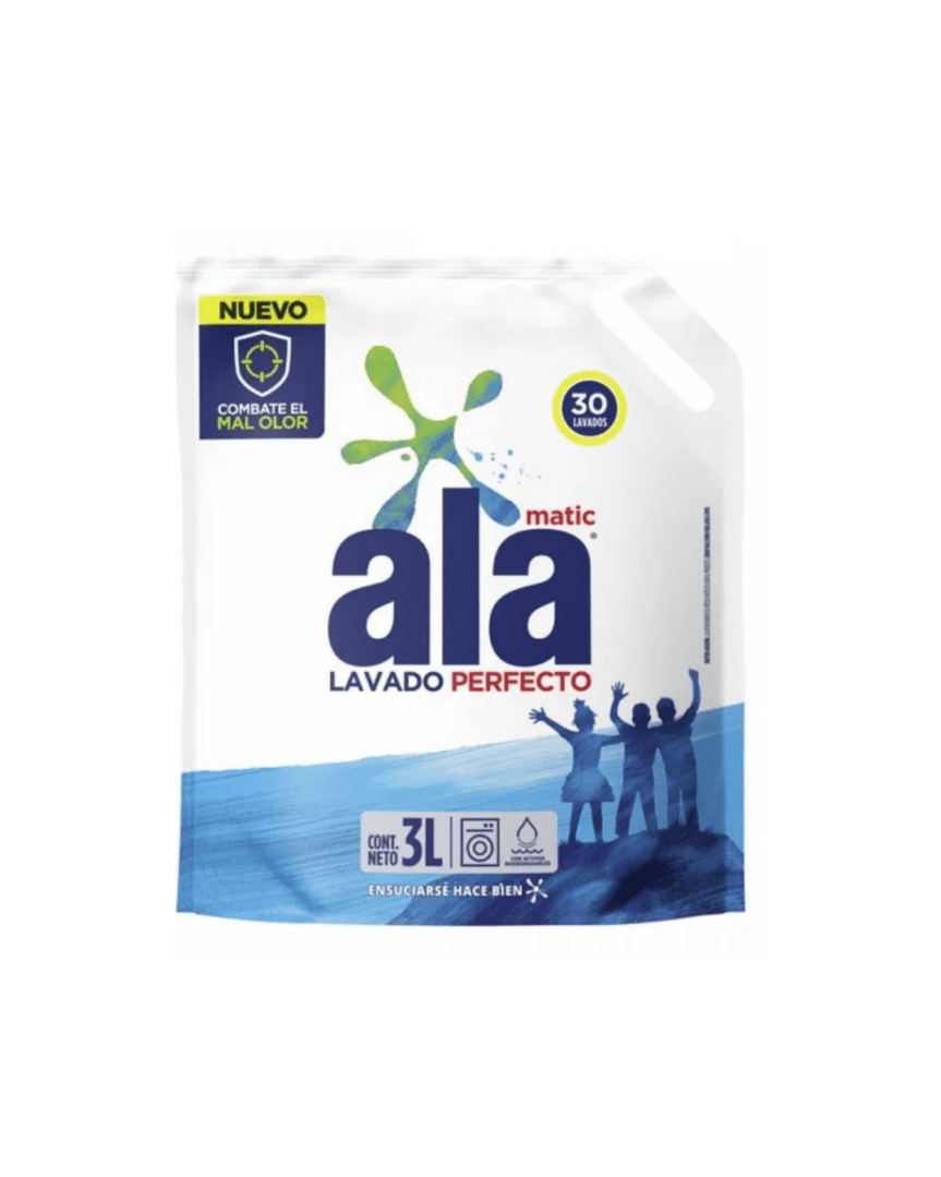 Ala jabón liquido ropa ecolavado doypack 3lt