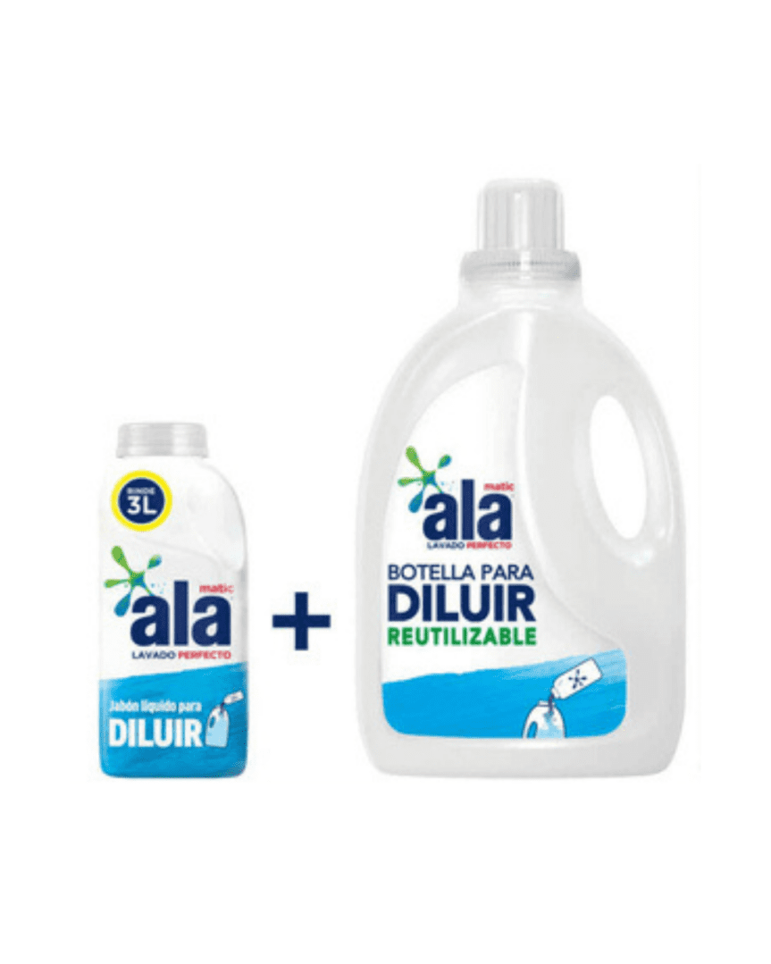 Ala jabón liquido para diluir 500ml + botella 3lt