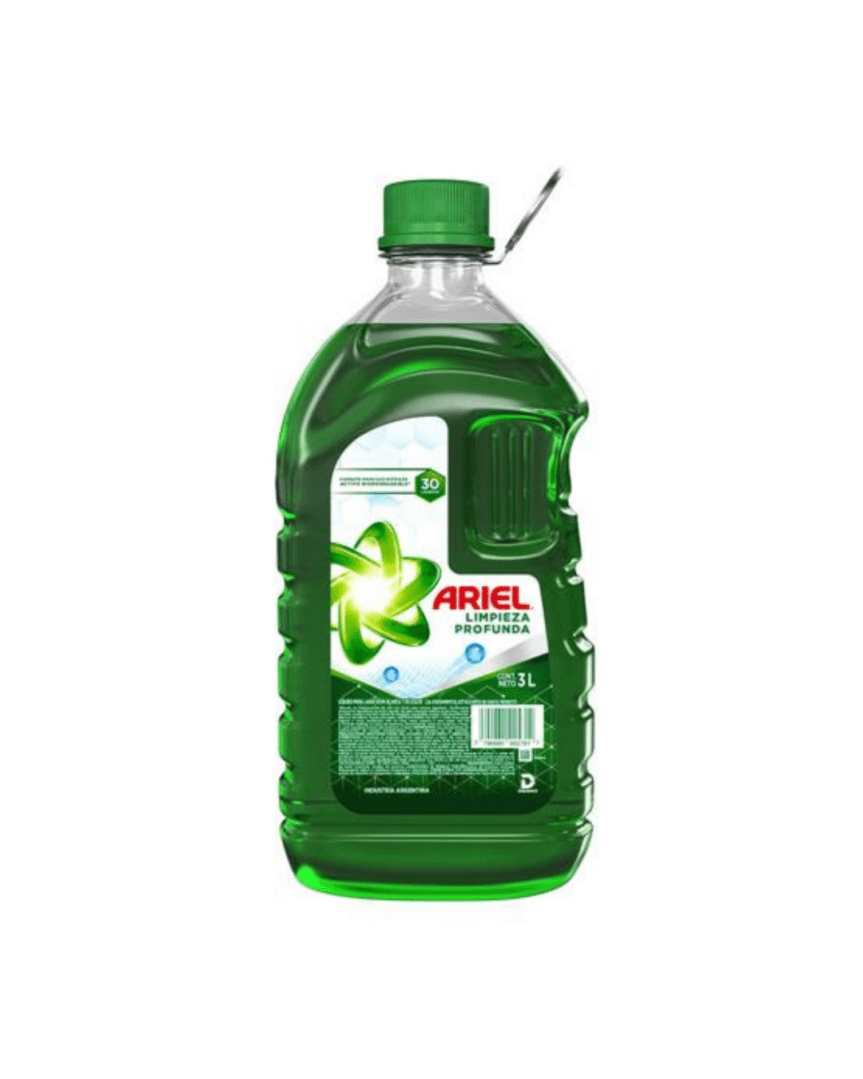 Ariel futur liquido botella 3lt