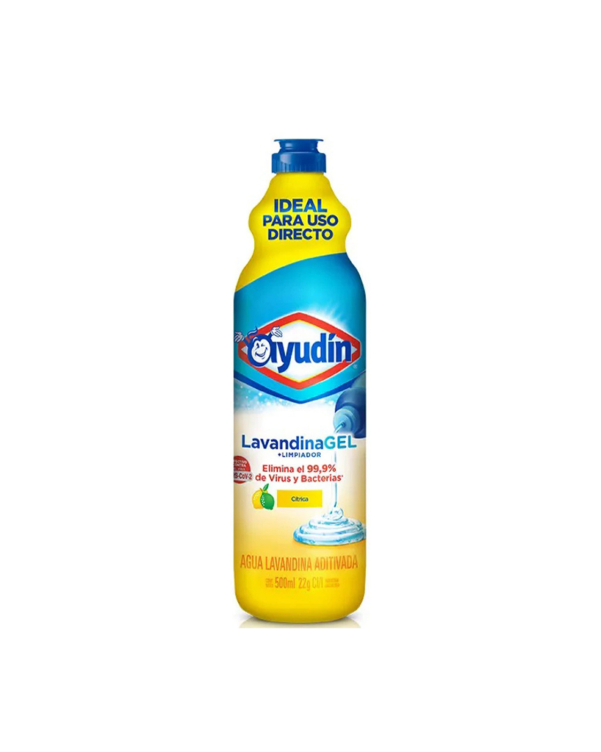 Ayudín lavandina gel cítrica 500ml