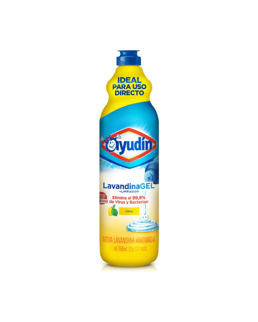 Ayudín lavandina gel cítrica 700ml