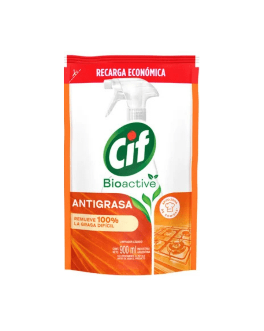 Cif antigrasa bioactive doypack 900ml