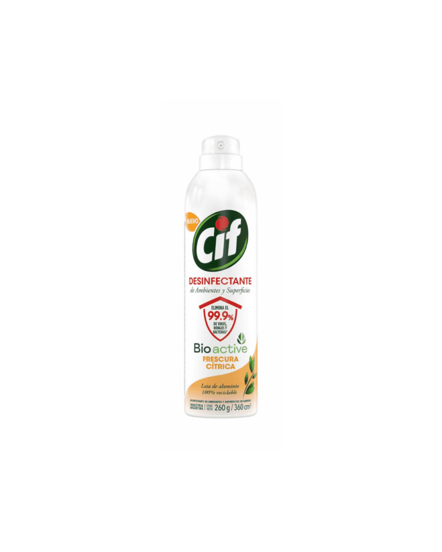 Cif desinfectante aero cítrico 360ml