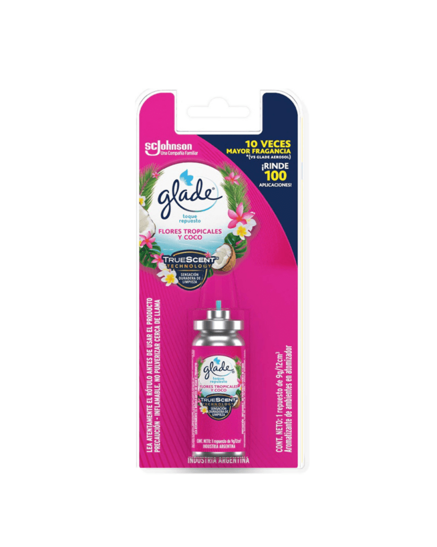 Glade toque repuesto flor groove