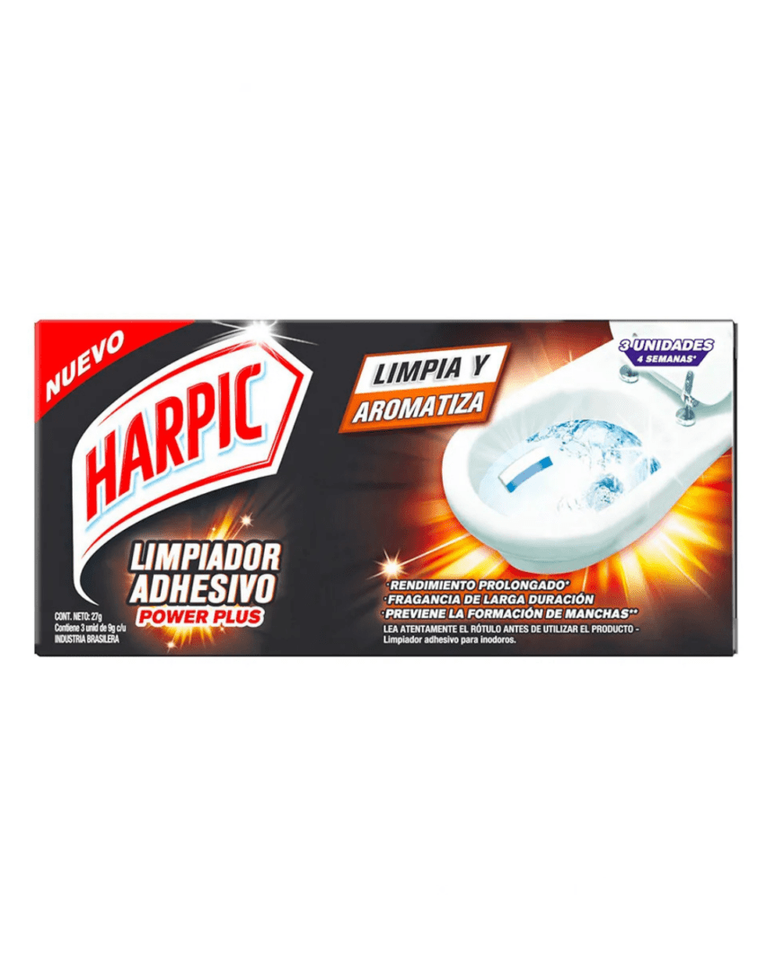 Harpic pastilla adhesiva power 27gr