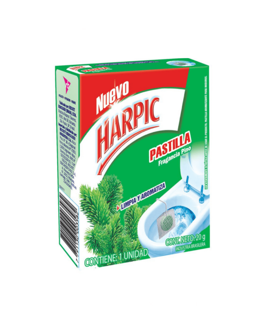 Harpic pastilla inodoro pino 20gr