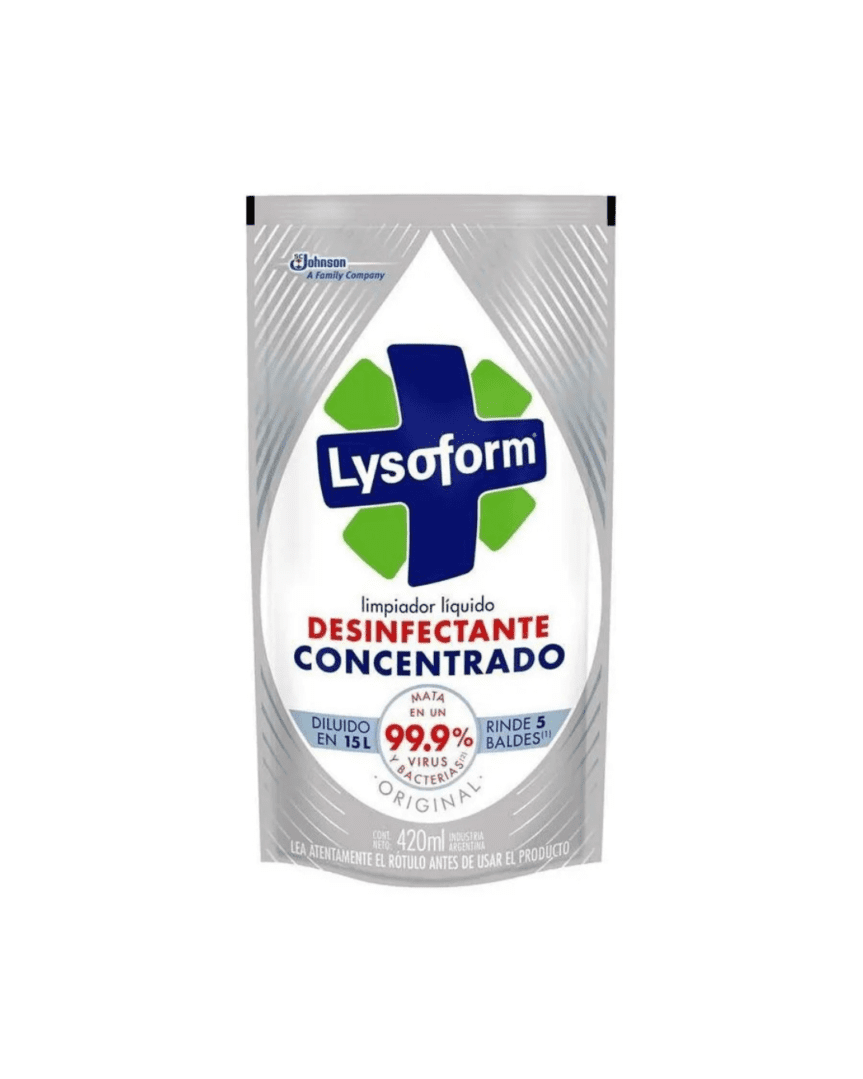 Lysoform limpiador liquido desinfectante tradicional 420ml
