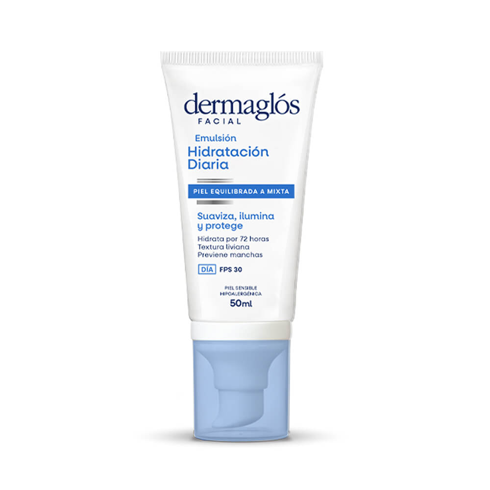 Dermaglós Facial Crema Hidratante piel equilibrada a mixta FP30 - 50gr
