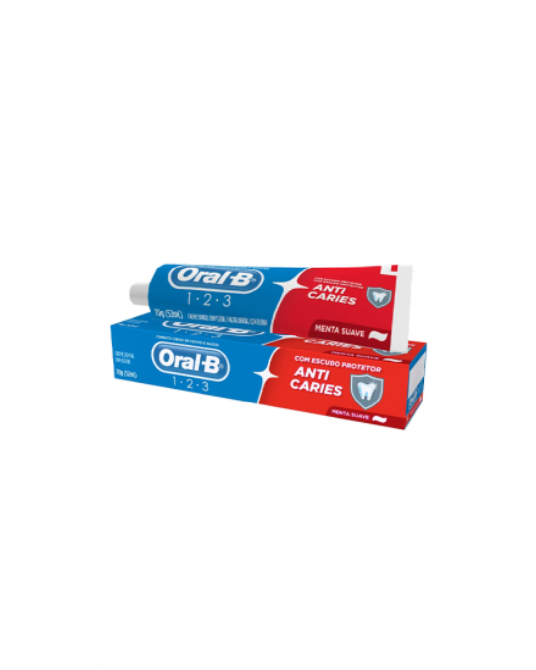 ORAL B DENTIFRICO ANTI CARIES MENTA SUAVE 70GRS