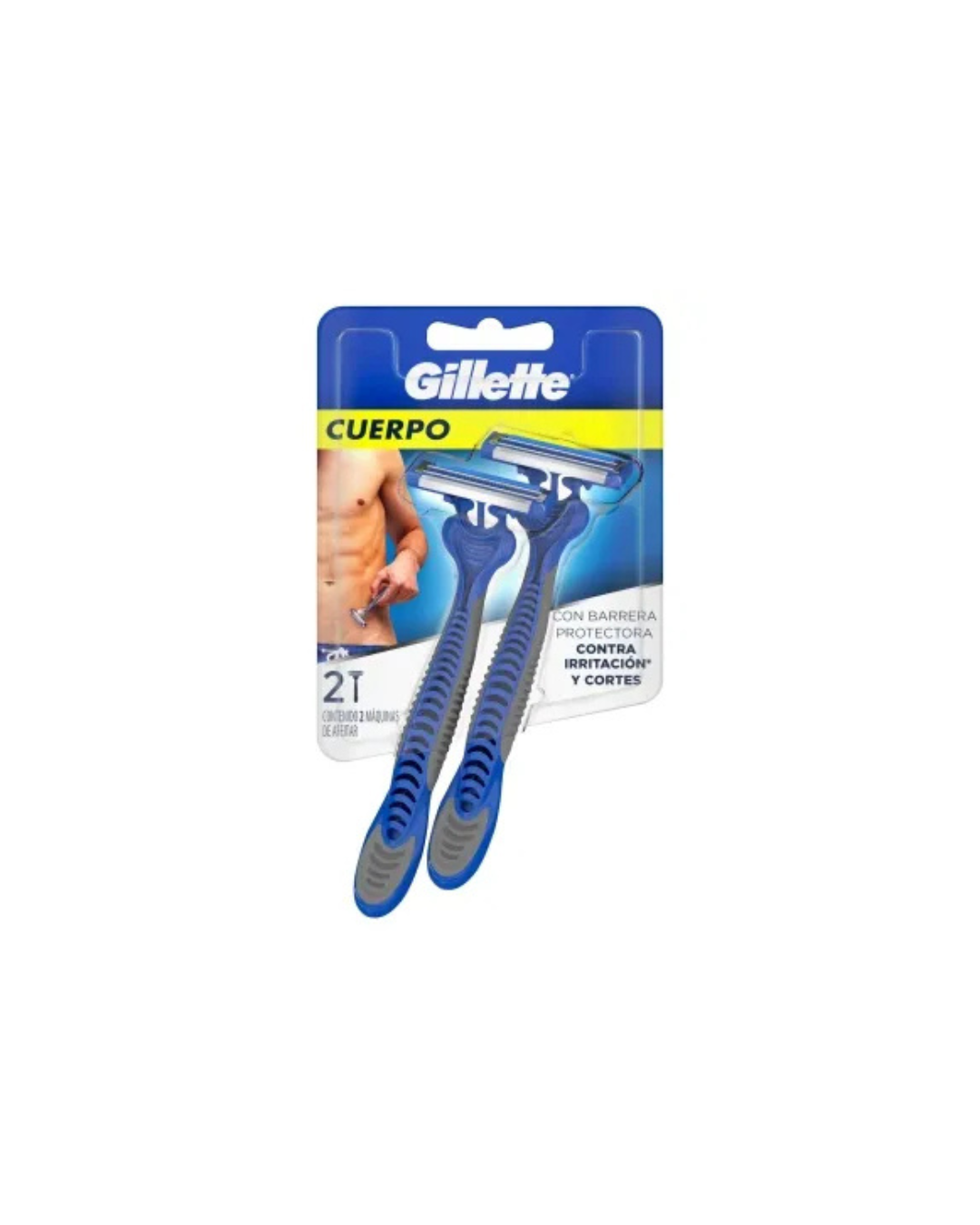 GILLETTE CUERPO MAQUINA DESCARTABLE X 2 BB