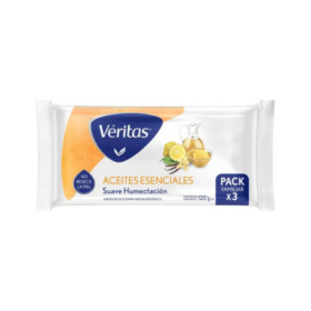 VERITAS JABON GLIC.X 3 ACEITES ES.120GRS A.7732