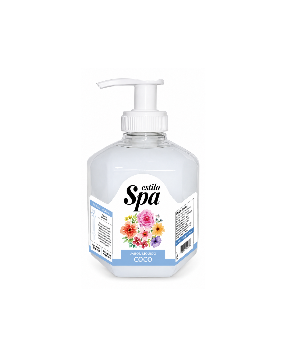 SPA JABON LIQUIDO 310ML C/VALV COCO
