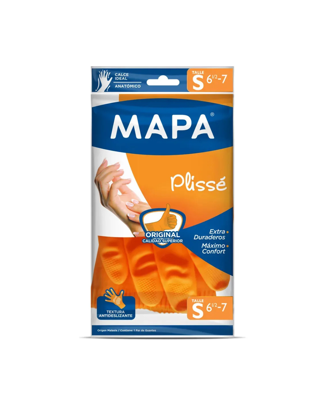 MAPA GUANTES PLISSE PEQUEÑO S