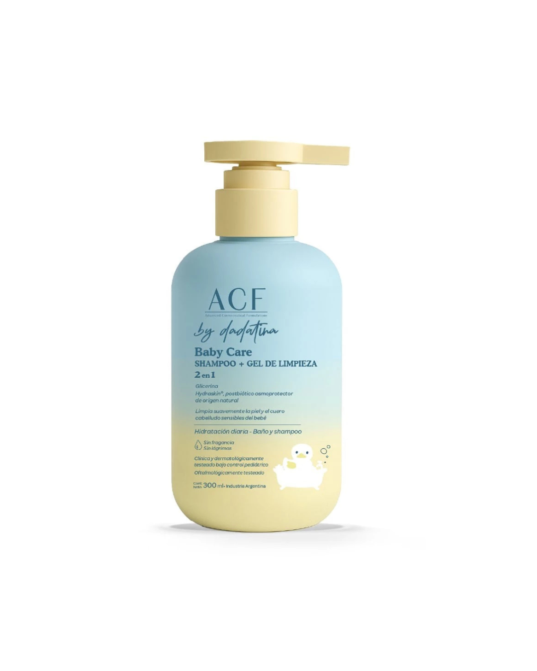 ACF BY DADATINA BABY CARE CH+GEL LIMP.300ML