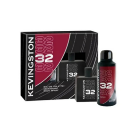 KEVINGSTON 32 ROJO MEN EDT 50ML+DEO